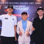 Các vận động viên Lâm Bình Duy, Nguyễn Thế Đăng và Trần Minh Tiến (từ trái qua) - Ảnh: BTC