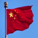 Flag of China (Screenshot from CCTV video via Reuters)