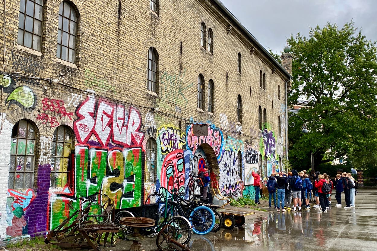 The hippie enclave of Freetown Christiania in Copenhagen (Simon Calder)