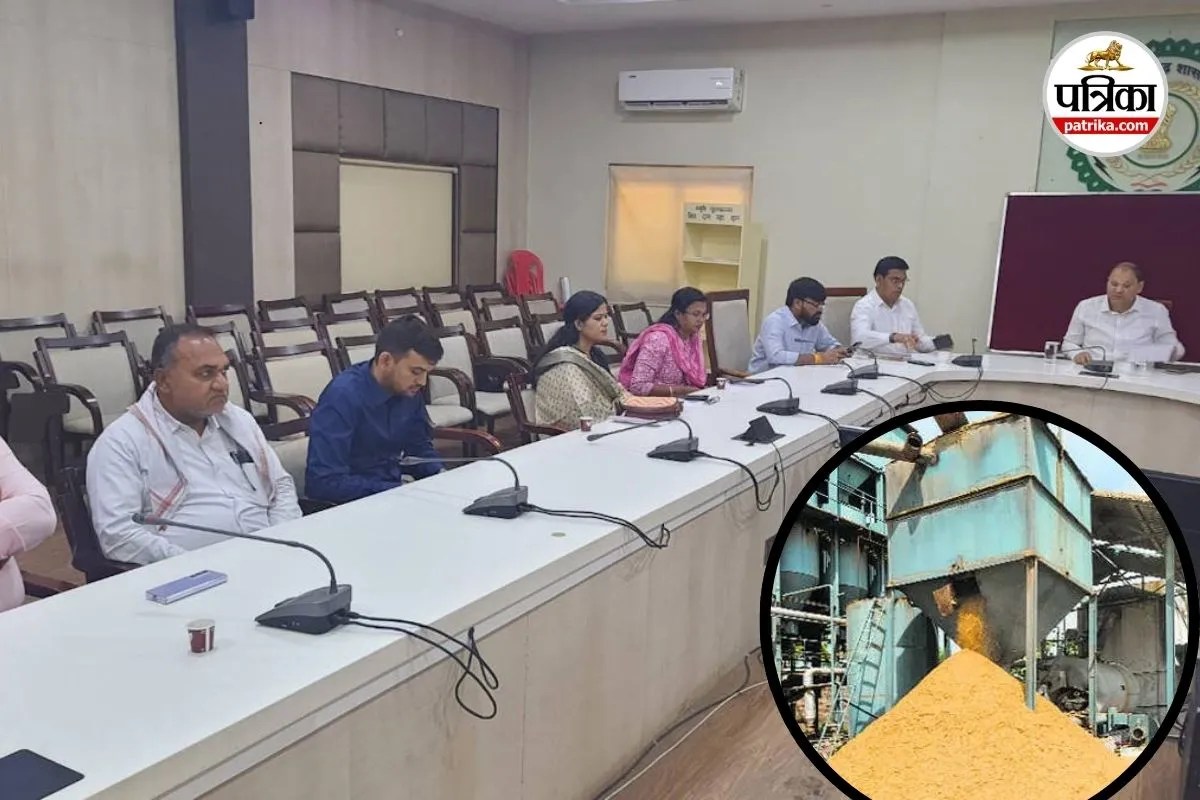 कस्टम मिलिंग में लापरवाही (photo source- Patrika)