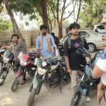 The Cyberabad traffic police collected fines amounting to ₹80,600 from the violators. | Photo Credit: Special arrangement