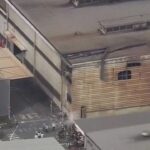 爆発事故のあった中央発條の藤岡工場（去年３月）