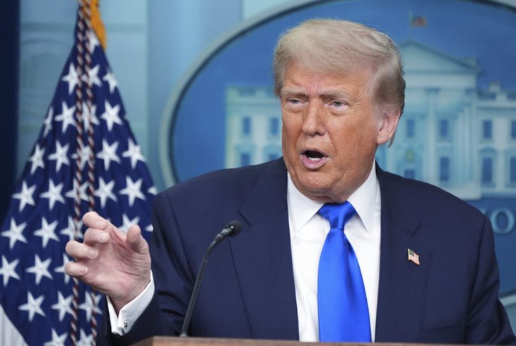 Tổng thống Mỹ Donald Trump - Ảnh: AP