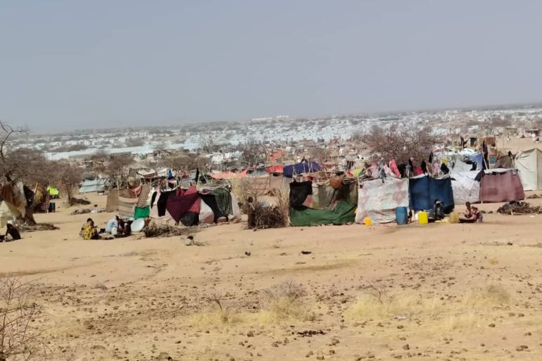 Ardamay camp for Sudanese refugees in eastern Chad