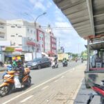 Lokasi jalan Jendral Sudirman, Kota Bekasi.