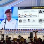 Screenshot - Social Affairs Minister Saifullah Yusuf delivers remarks on the Integrated Sekolah Rakyat program launched at the South Kalimantan Center for Social Welfare Education and Training in Banjarbaru, on Monday, January 12, 2026. /ANTARA/Prasetyo.