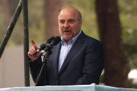Irani Parliament Speaker Mohammad Bagher Ghalibaf