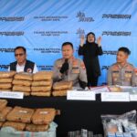 Foto: Jajaran Polres Metro Bekasi Kota mengungkap 80 kasus narkoba sejak awal tahun 2026. Sebanyak 98 orang ditetapkan sebagai tersangka. (dok Istimewa)