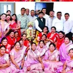 श्री श्वेतांबर स्थानकवासी जयमल जैन श्रावक संघ, त्रयनगर के तत्वावधान में आयोजित मुमुक्षु संजय पुगलिया के भव्य अभिनंदन समारोह का दृश्य