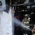 Kebakaran Hanguskan 4 Kios di Pulogebang Jaktim (Foto: Dok. Istimewa)