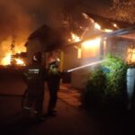 Kebakaran di SPBE Cimuning Kota Bekasi dilaporkan terjadi pada Rabu (1/4) pukul 21.08 WIB. (dok. ist)