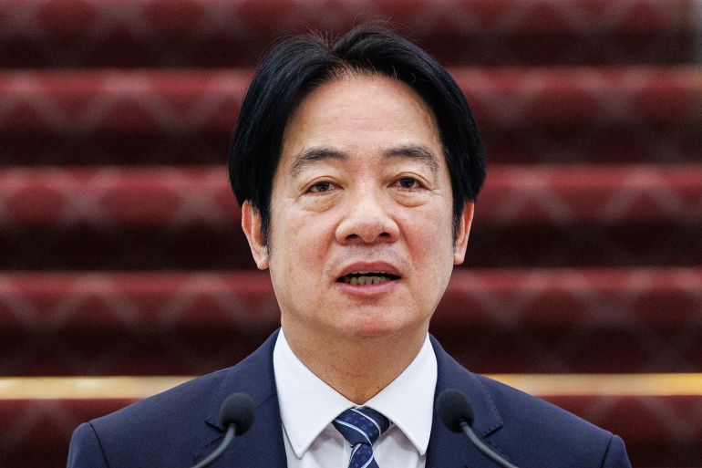 الرئيس التايواني لاي تشينغ تي (الفرنسية)