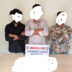 The arrested accused