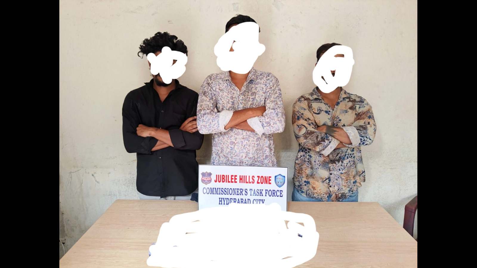 The arrested accused