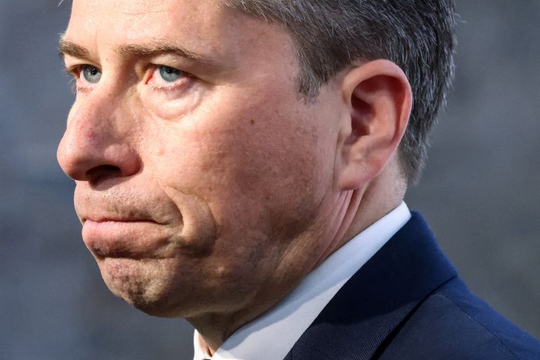 United Nations (UN) Under-Secretary-General for Humanitarian Affairs and Emergency Relief Coordinator Tom Fletcher attends the Third International Sudan Conference at the Foreign Ministry in Berlin, Germany, April 15, 2026. REUTERS/Liesa Johannssen