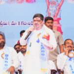 Minister Ponnam Prabhakar speaks at Bhagiratha Jayanti event celebrating Sagara welfare and education initiatives.