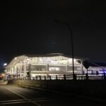 Suasana gelap menuju stasiun kereta cepat Tegalluar (Foto: Wisma Putra/detikJabar)