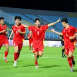 U17 Việt Nam có chiến thắng đậm trước Malaysia tại trận chung kết U17 Đông Nam Á để trở thành đội có số lần vô địch nhiều nhất - Ảnh: VFF