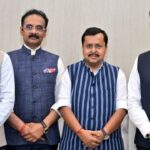 Hours after the press conference, Chadha, Pathak and Mittal went to the BJP headquarters in New Delhi and joined the ruling party.