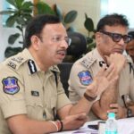 Hyderabad police officials discuss crackdown on 'zero mule' bank accounts to combat financial crimes.