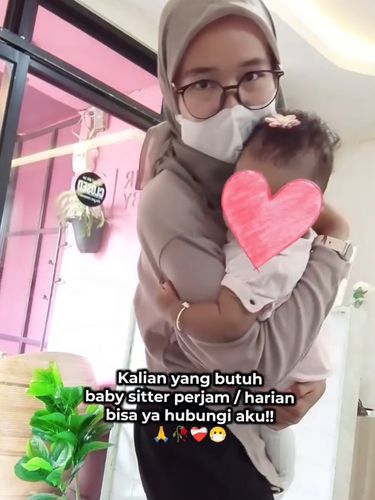 Woman's viral babysitting service for only Rp 30,000/hour. A practical solution for parents to date peacefully without worrying about expensive childcare costs.