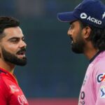 বিরাট কোহলি এবং কে এল রাহুল। ফাইল ছবি।