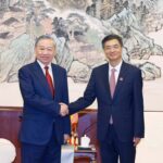 Tổng Bí thư, Chủ tịch nước Tô Lâm tiếp Bí thư Quảng Tây, Trung Quốc Trần Cương. (Ảnh: TTXVN)