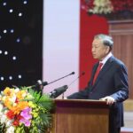 Tổng Bí thư, Chủ tịch nước Tô Lâm phát biểu tại buổi lễ. (Ảnh: NGÔ TUẤN)