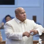 Sen. Ronald "Bato" dela Rosa attends the Senate session on Monday, May 11, 2026, hours before being placed under Senate protective custody amid reports of an alleged ICC arrest warrant.