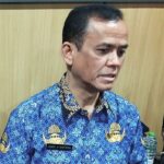 Kepala Dinas Pendidikan Kota Bandung, Asep Saeful Gufron saat ditemui di Kantor Disdik Kota Bandung, Rabu (20/5). (Diwan Sapta Nurmawan/Radar Bandung)