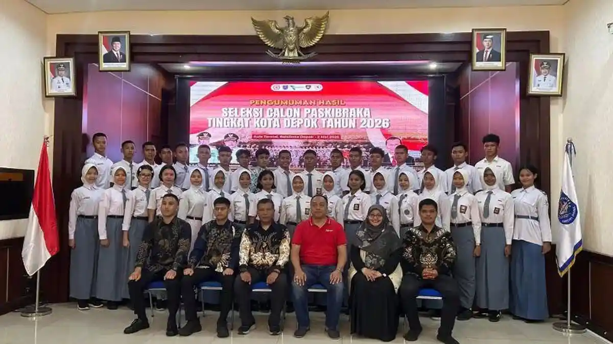 After screening 358 applicants, Depok’s Bakesbangpol selected 35 best students to join the Capaska 2026 program.