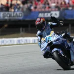 Alex Márquez (Gresini) menang sprint MotoGP Catalunya di Sirkuit Barcelona-Catalunya pada Sabtu (16/5/2026). Foto: Crash