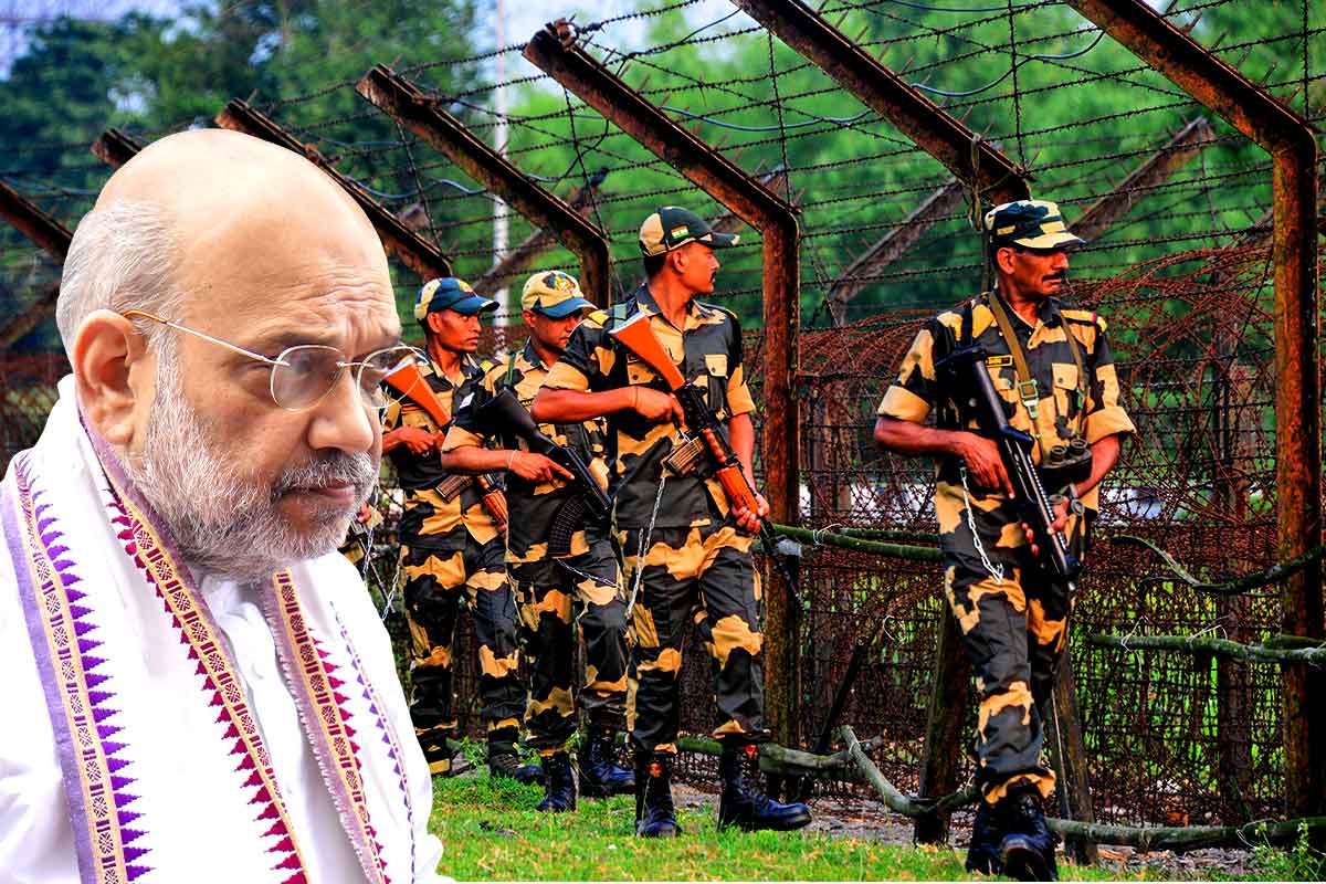 'দেশের সীমান্তে ১৫ কিমির মধ্যে অবৈধ নির্মাণ ভেঙে ফেলুন', কড়া নির্দেশ শাহের