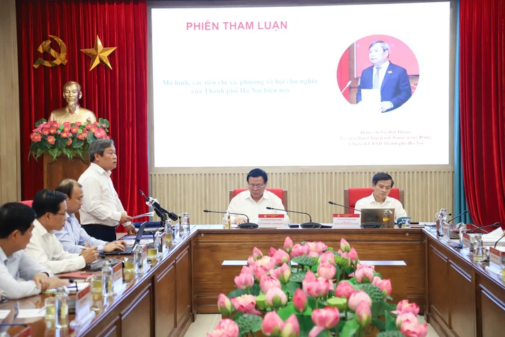 Chairman of Hanoi People's Committee: Selecting two communes with a population of 700,000 to pilot the socialist commune model - Image 3.