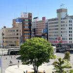 3月に完成した調布駅前広場=2026年4月16日、東京都調布市提供