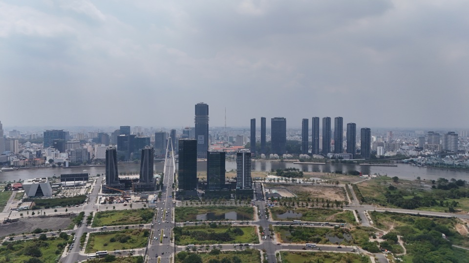 A view of downtown HCMC - PHOTO: LE VU