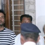 Twisha's husband and accused Samarth Singh (L) and mother-in-law Giribala Singh in Bhopal on Wednesday. (ANI video grab)
