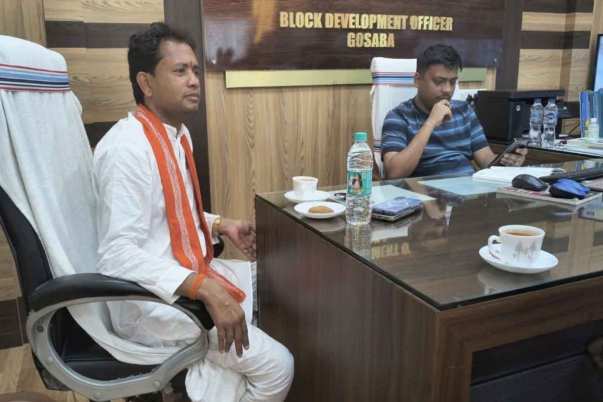After the victory, the promise was not forgotten; Gosaba MLA Bikram initiates efforts to solve the water problem.