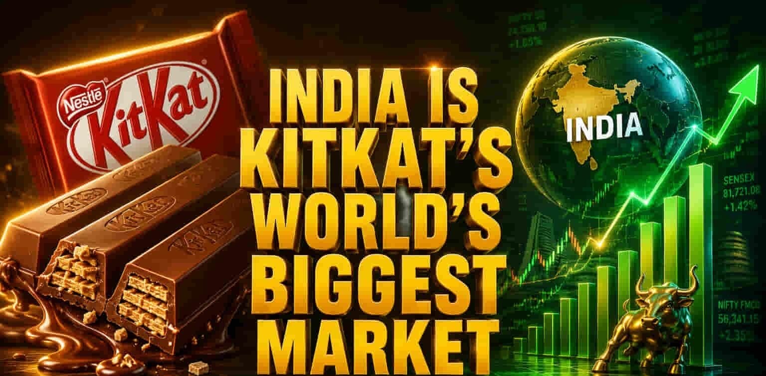 किटकैट चॉकलेट का पैकेट