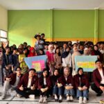 Mahasiswa Program Studi Administrasi Bisnis, Telkom University menggelar kegiatan edukatif bertajuk “Step Up” di SMP Negeri 12 Bandung pada Jumat (8/5/2026). Foto : Dok. Mahasiswa Prodi Administrasi Bisnis, Telkom University