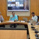 भारतीय रेल सिग्नल इंजीनियरी एवं दूरसंचार संस्थान, सिकंदराबाद में आयोजित राजभाषा कार्यान्वयन समिति की 178वीं बैठक का दृश्य।