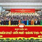 Các đại biểu tại phiên bế mạc Đại hội Mặt trận Tổ quốc Việt Nam lần thứ XI, nhiệm kỳ 2026-2031.