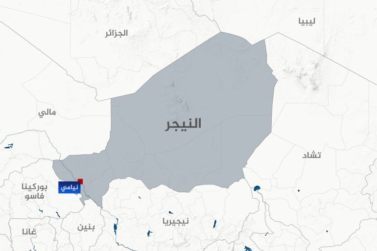 Map of Niger