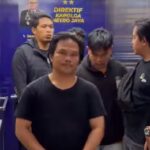 Pria berinisial ML jadi tersangka setelah menghalangi dan menendang ambulans di Kota Depok. (dok IG @resmob_depok)