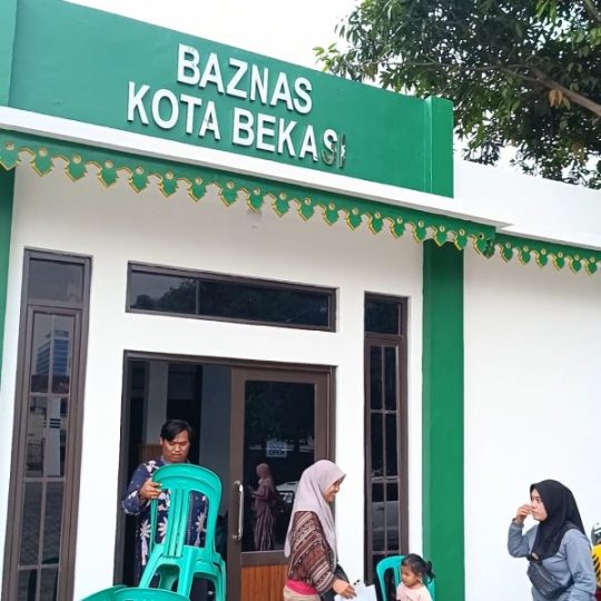 Kantor BAZNAS Kota Bekasi yang berlokasi di Bekasi Selatan. (Foto:ist)