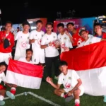 Tim Garuda bau Indonesia Mengangkat Trofi SCWC 2026 di Meksiko