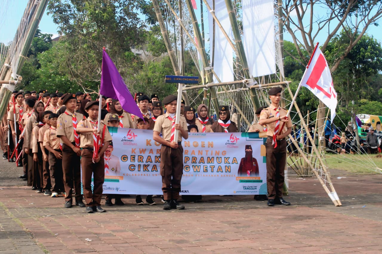 Bandung Barat Scout District Hosts Competition to Celebrate the 19th Anniversary of West Bandung Regency
