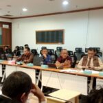 Suasana Rapat Dengar Pendapat (RDP) antara BNI, perwakilan nasabah Koperasi Swadharma, Otoritas Jasa Keuangan (OJK), dan Komisi C DPRD Sumatera Utara di Medan, Rabu (3/6/2026).