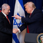 Tổng thống Trump và Thủ tướng Israel Benjamin Netanyahu tại cuộc họp báo ngày 29-12-2025 - Ảnh: REUTERS