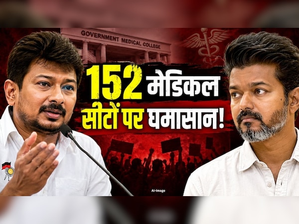 उदयनिधि स्टालिन की सीएम विजय से गुहार: 'रोकिए 152 मेडिकल सीटों का ट्रांसफर' (AI-Image)